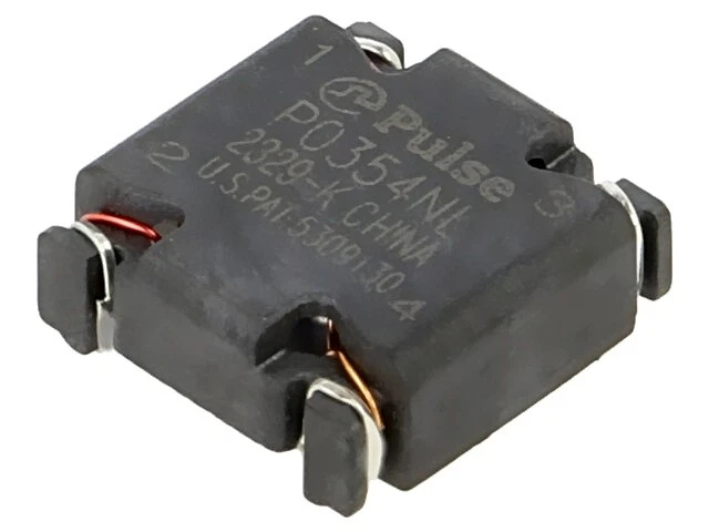 P0354NL Drossel: common mode SMD 1,17uH ±35% W: 12,7mm 1,22A H: 5,46mm PULSE - Bild 1 von 1