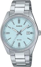 NEW CASIO COLLECTION MTP-1302DA-2A2 Blue Stainless Steel Men's Watch