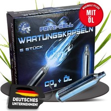 1 x Fritz-Cell Ventil Wartungskapseln (5er) 12g Co2 Kartuschen f&uuml;r Gotcha, Airs