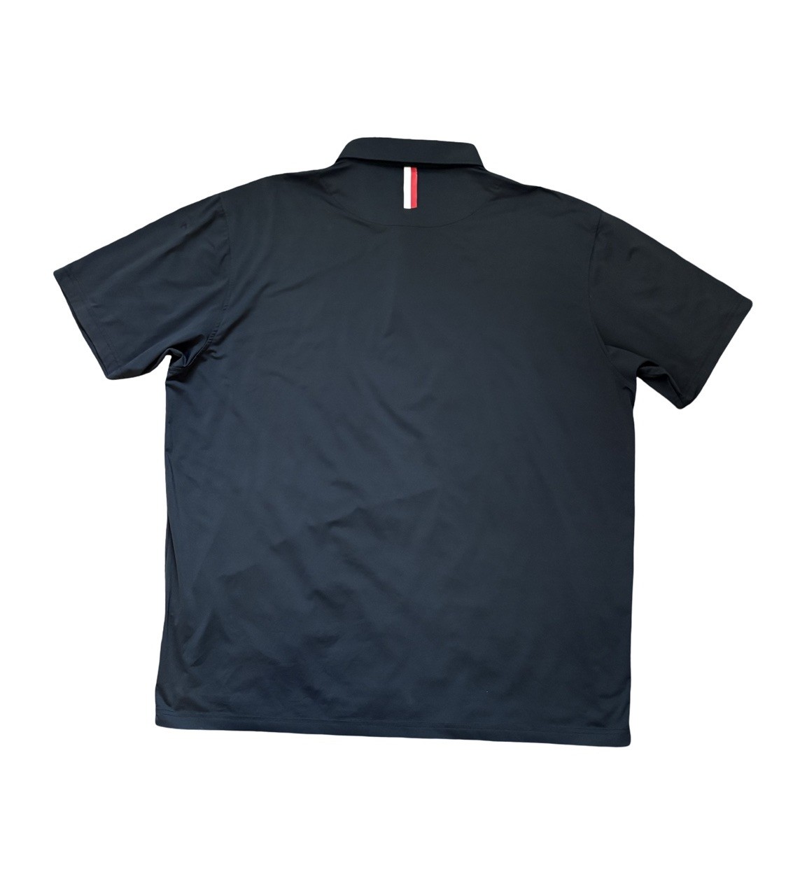 Rhoback Solid Black Golf Performance Polo Shirt M… - image 2