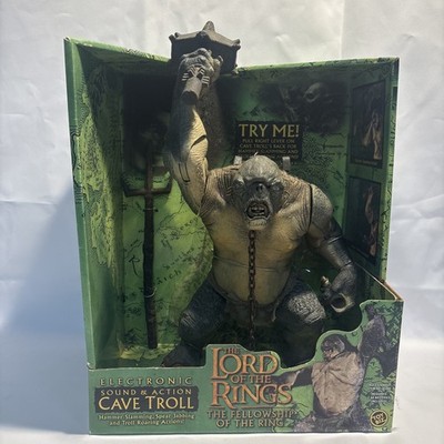 ToyBiz Lord of The Rings The Fellowship of the Ring Electronic Cave Troll New