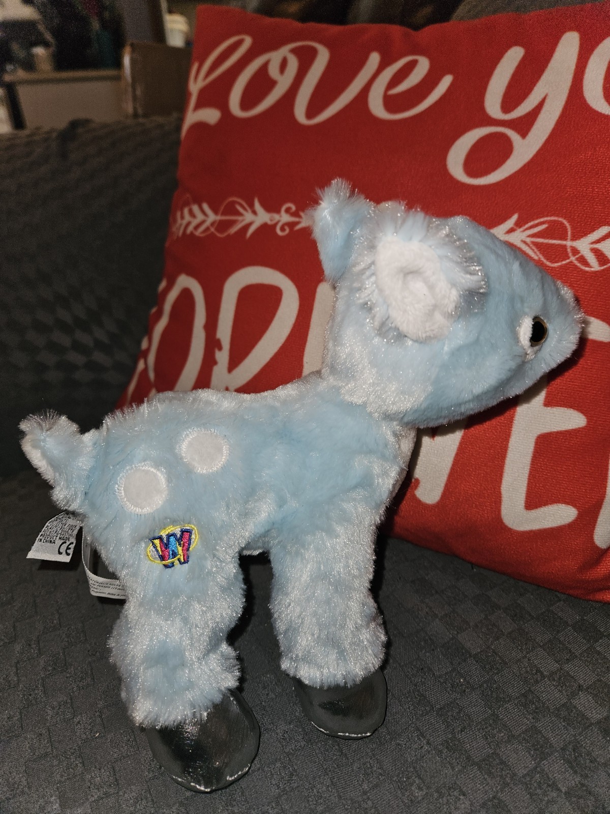 Ganz Webkinz Winter Fawn HM605 8in Plush Deer, No Code