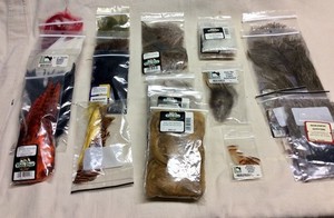 Fly Tying Feathers: Coq de Leon, Golden Pheasant, CDC, Strung Hackle, Marabou, +