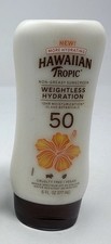 Hawaiian Tropic Weightless Hydration Lotion Sunscreen SPF 50, 6oz
