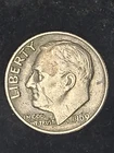 1969 P Roosevelt Dime Circulated Scratched