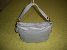 COACH F14707 Zoe Hobo Shoulder Bag Light Blue Sky Smooth Leather  Silver