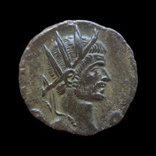 Antoninien Claude II Le Gothique – CONSECRATIO - Aigle 2,44g
