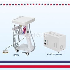 Portable Delivery Unit System 4 Holes Suction/Air Compressor for Dental Unit