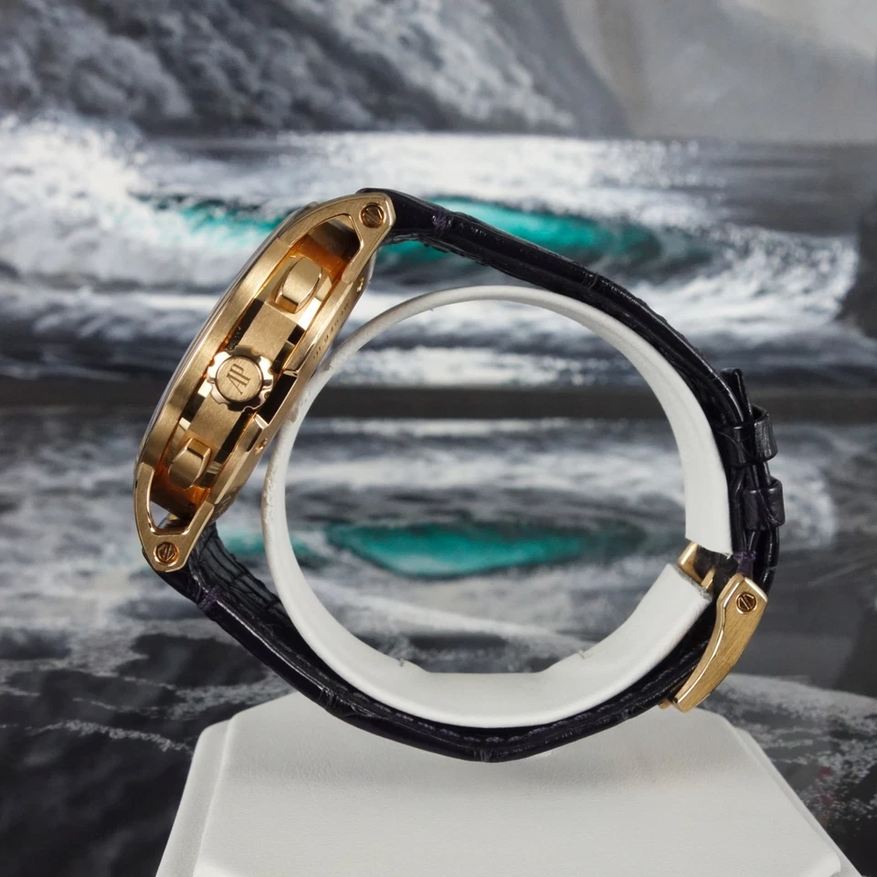 Juego completo Audemars Piguet Code 11.59 Chrono púrpura ahumado 26393OR.OO.A002KB.02 Foto 3 de 4