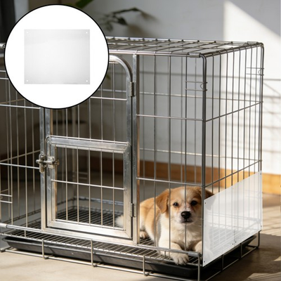#ad Pet Cage Guard Transparent Chinchilla Scatter Guards Clear Fence $29.37