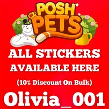 Todas las pegatinas Mono_Poly_Go disponibles aquí: - Álbum Posh Pets: - Más rápido