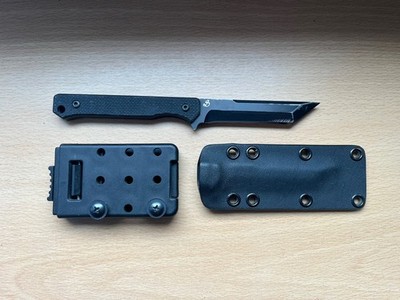 Eickhorn UC II Feststehendes Messer, Schwarz, Kydex Scheide