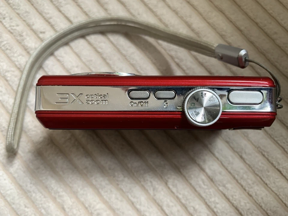 Kodak Easyshare M320 Digitalkamera rot (funktioniert) - Bild 3 von 4