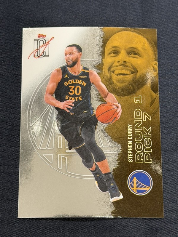 2025-26 Topps Signature Class Basketball - Stephen Curry #52 CHROME Warriors
