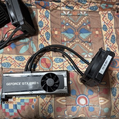 NVIDIA EVGA GeForce GTX 1080 Ti 11GB Hybrid Graphics Card SC2