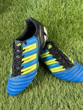 Adidas Predator Adipower FG men's football boots size 8 UK blue