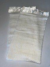 Mothercare Vintage Off White Pram Cot Blanket Cellular Acrylic 33 x40 New