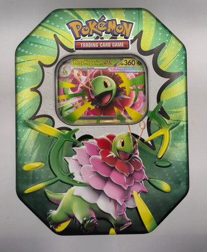 Pokemon Ascended Heroes EX Tin Mega Meganium (AH) - Tin & Promo ONLY -NO BOOSTER