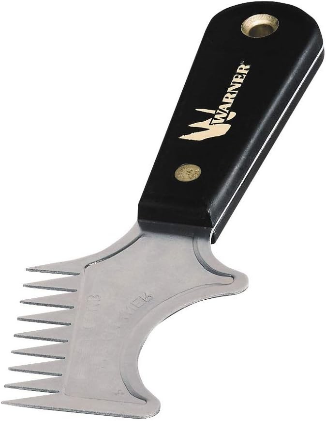 Peigne peinture et nettoyeur de rouleau en acier inoxydable pour brosse