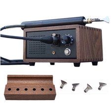 Leather Electric Heating Ironing Machine Crimper Creaser Hot Edge Tool Heater