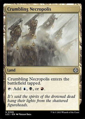 Crumbling Necropolis 326 U Normal LCC MTG NM