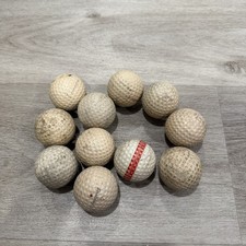 Vintage Golf Balls Lot of 11   Titleist  Spalding   Old Used Golf Balls   As Is