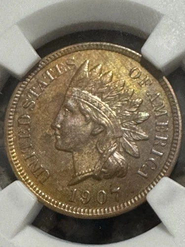 1907 Proof Indian Head Cent, NGC PROOF Details, Free shipping