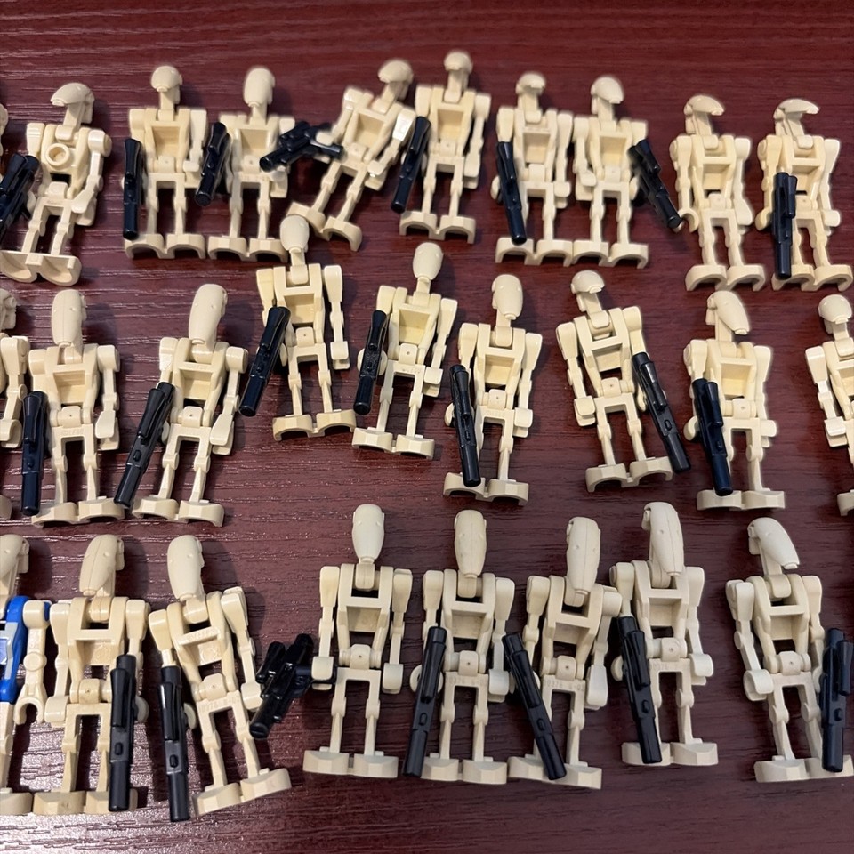 Lego Star Wars Battle Droid And Blaster Minifigure Lot Of 45 EBay lego-star-wars-battle-droid-and-blaster-minifigure-lot-of-45-ebay