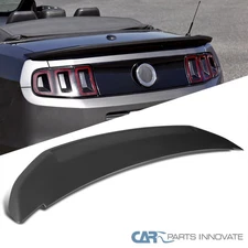 Fits 2010-2014 Ford Mustang Factory Shelby GT500 Style Black Trunk Spoiler Wing