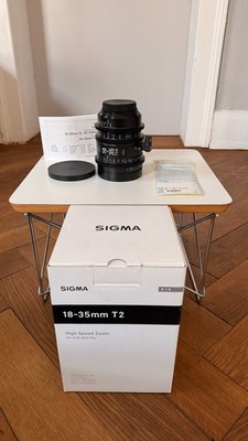 Sigma High Speed Zoom 18-35mm T2 EF-Mount Cine-Objektiv