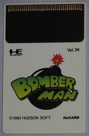 Pce Bomberman Flyer Included Pc Engine Bomber Man Hudson Soft