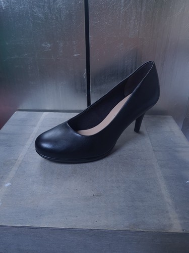 Neuwertige TAMARIS Pumps Gr 40 schwarz High Heels Schuhe Absatz Kunstleder #1797 - Bild 7 von 13