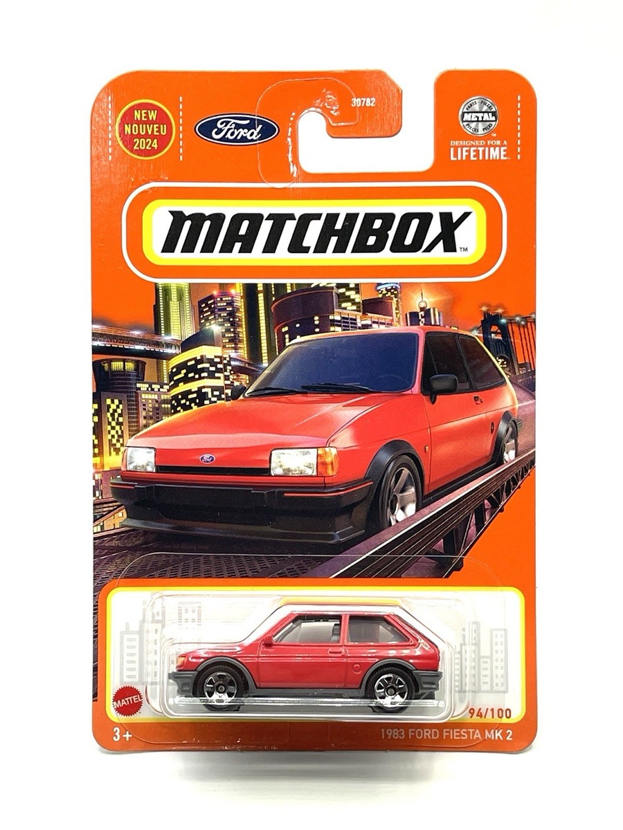 Matchbox Ford Fiesta MK 2 Rouge 94/100 – Miniature 2024-1983, Édition Limitée Collectionneur – HVN48