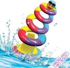 Floating Bath Toys for Boys and Girls Float and Play Stacking Toy Rings for Baby