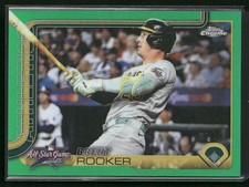 2025 Topps Chrome Update BRENT ROOKER #ASGC-29 Green Refractor /99 A's