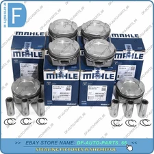 MAHLE 6X Pistons Φ84+0.5mm For BMW N55B30A F10 F20 F30 F80 M235i M135i X3 X5 X6