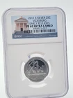 2011 S Silver 25C Vicksburg Early Release NGC PF69 Ultra Cameo Lot. H62