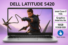 Dell Latitude 5420   14" FHD Touch   i7 11th Gen  16GB   512GB SSD   Fast Ship  