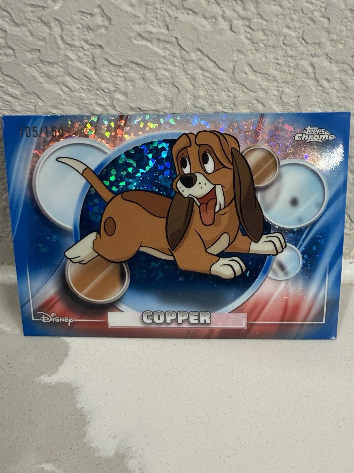 2026 Topps Chrome Disney Copper #46 Blue Mini-Diamond Refractor /150 With Bulk