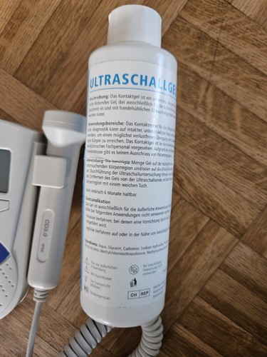 Herzschlag Baby - Doppler Herzfrequenzmonitor für Schwangere mit Sonde - Bild 5 von 8