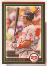 Wilson Ramos Washington 2010 Bowman Draft Rookie Card