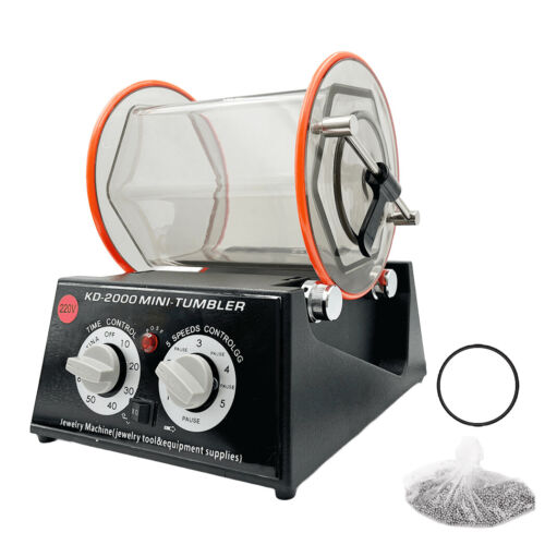 5kg 3kg Rotary Tumbler Surface Polisher Jewelry Polish Finish Machine Gem DIY - Picture 10 of 14