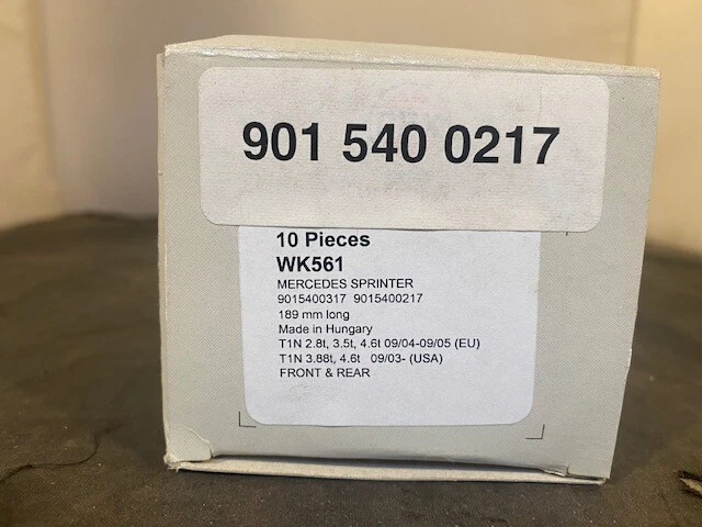 Sensor de pastillas de freno PEX (X2) - WK561 / 901-540-02-17 - Se adapta a Dodge y Mercedes-Benz Foto 3 de 4