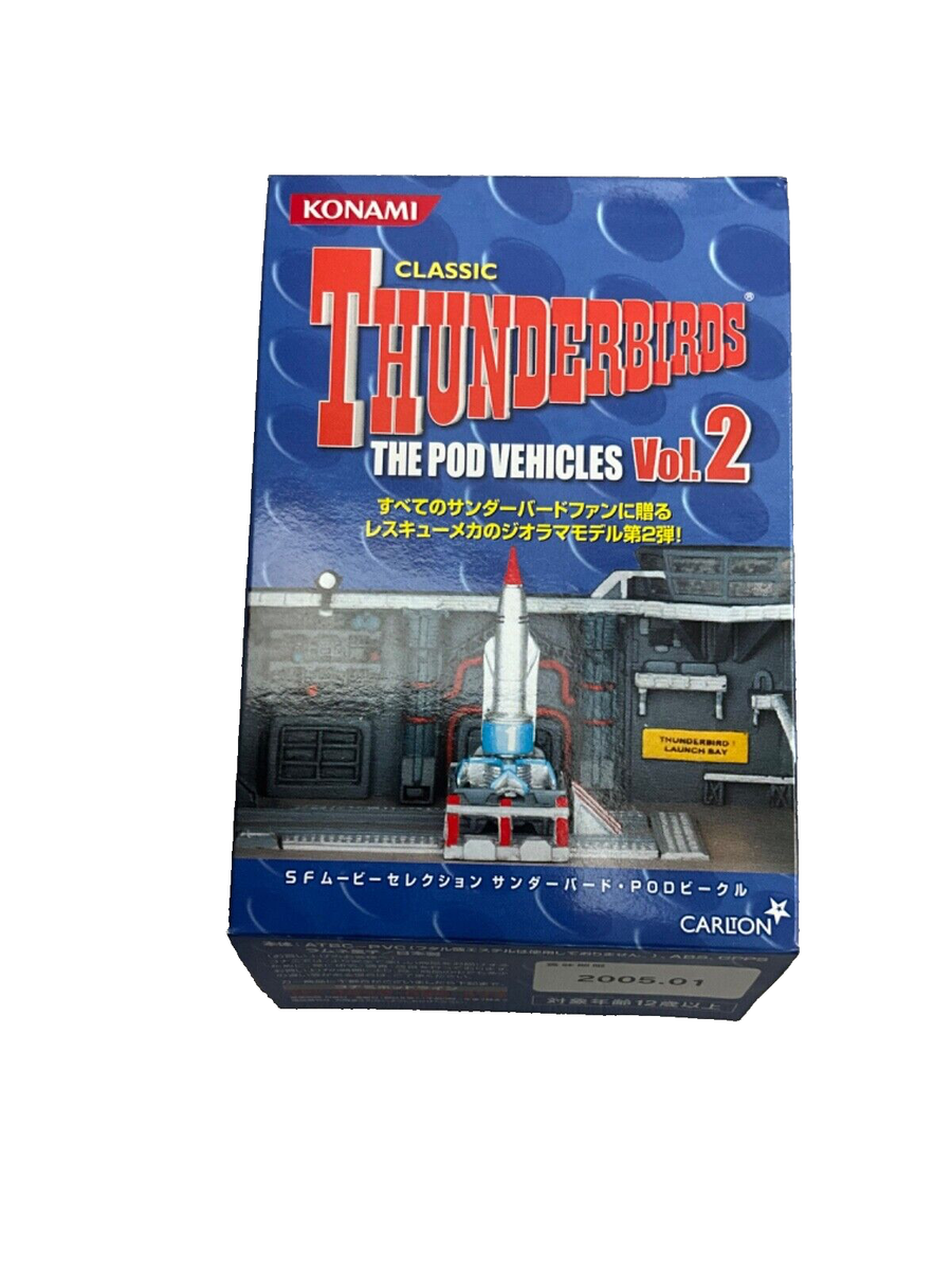 KONAMI THUNDERBIRDS POD VEHICLES VOL 2 TB4 + FAB1 BNIB | eBay UK
