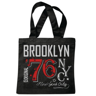 Tasche Beutel Baumwolltasche BROOKLYN NEW YORK CITY AMERIKA CALIFORNIA USA ROUTE