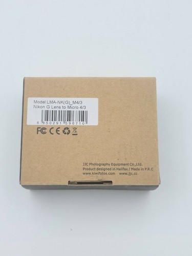Adattatore montaggio obiettivo kiwi - da Nikon G a Micro 4/3 - Foto 2 di 2