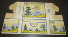 Kream-ee Ice Cream Paper Box Carton 1 Pint East Stroudsburg, PA Unfolded — photo 1