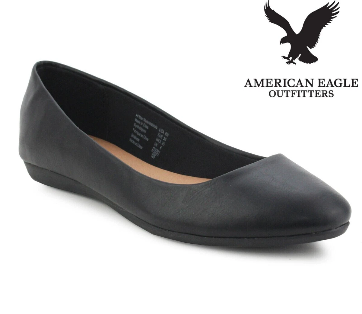 American eagle black hotsell slip on shoes