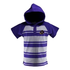 East Carolina Short Sleeve Hooded Shirt