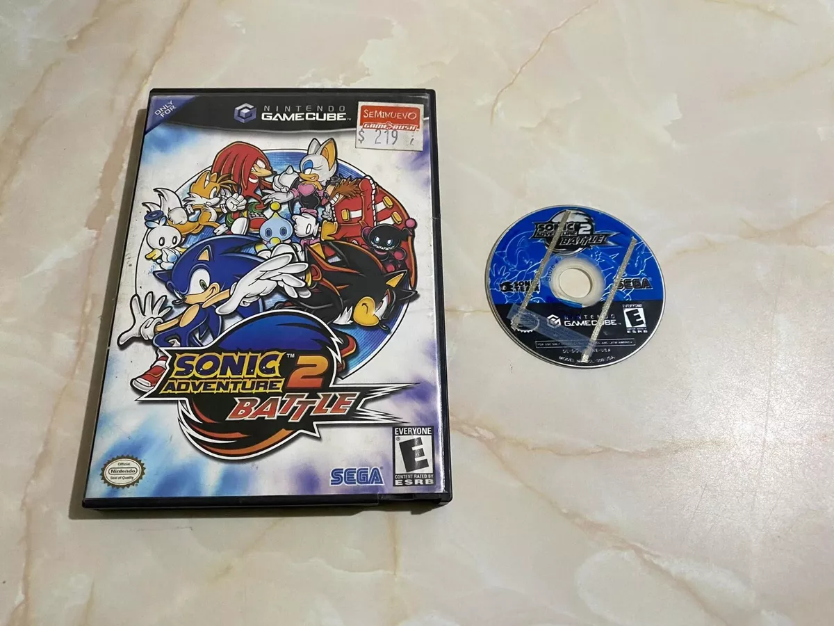 Sonic Adventure 2 Battle (GameCube, 2002) Video Game No Manual Tested &  Working